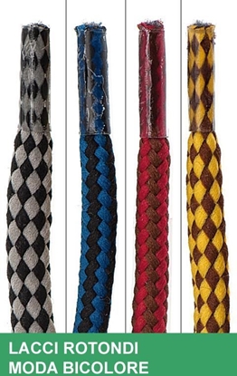 Picture of TWO-COLORED POLYESTER ROUND LACES