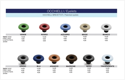 Picture of CUSTOMIZED EYELETS